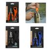 Fishes Lip Gripper Fishing Pliers Hook Remover Outdoor Fish Line Cutter Tool Comfortable Grip Scissors Fishing Accessory