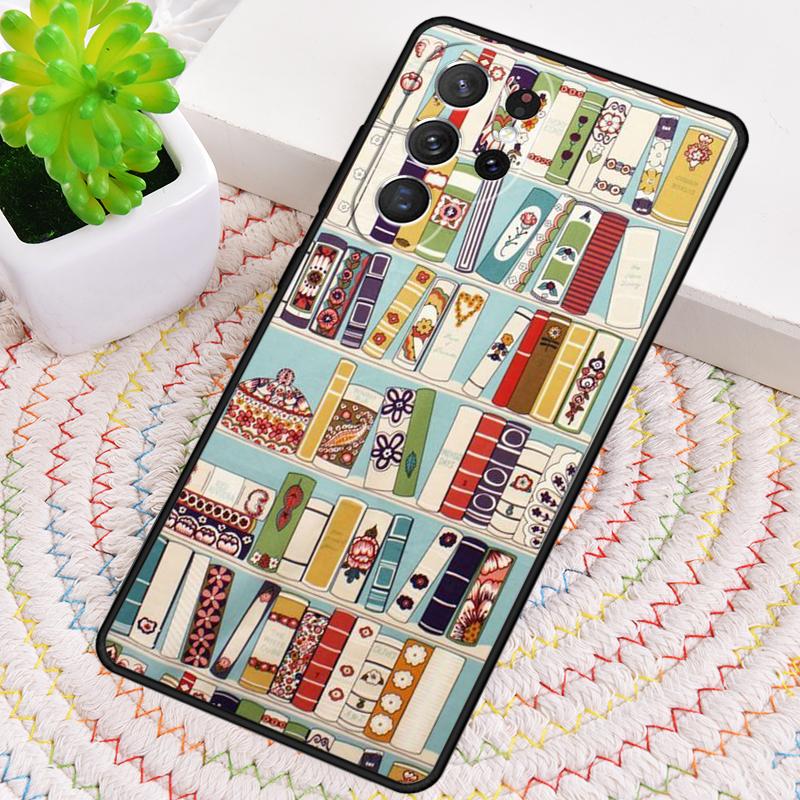 Read More Books TPU Phone Case For Samsung Galaxy Note 10 Pro S26 S25 S24 S23 S22 Ultra Plus S21 FE S20 Shockproof Cover
