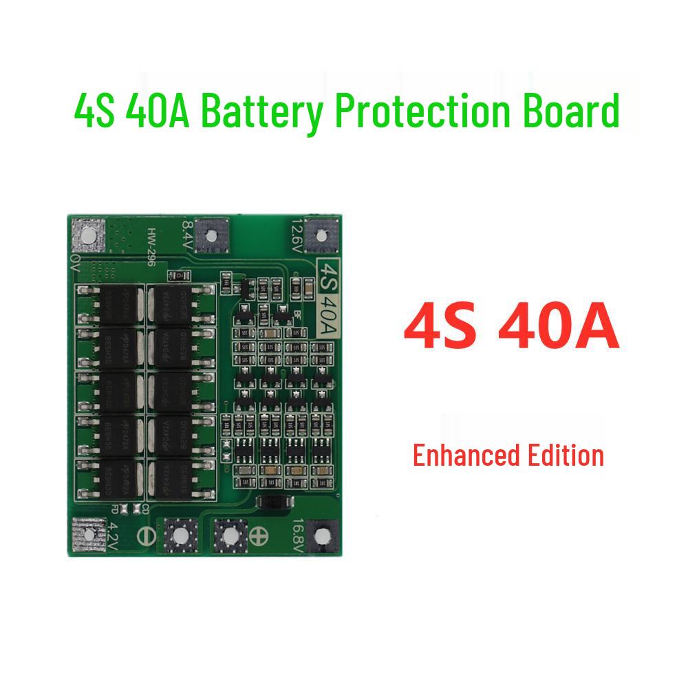3-String 11.1V 12.6V 18650 Lithium Battery Protection Board with Balancer for 40A Electric Drill