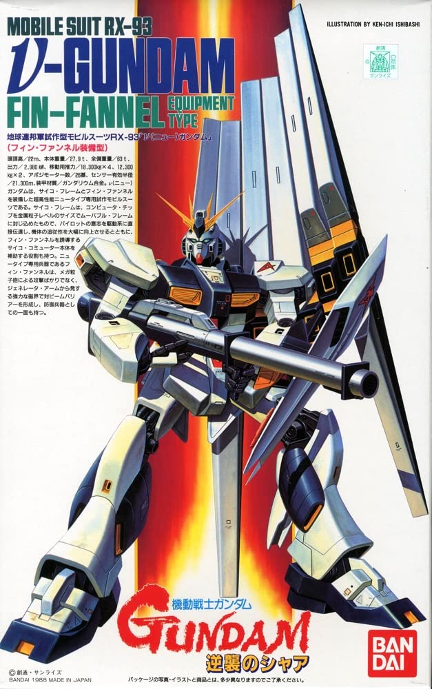 

Ню Гандам Тип с Фаннелями Фин 1/144 RX-93