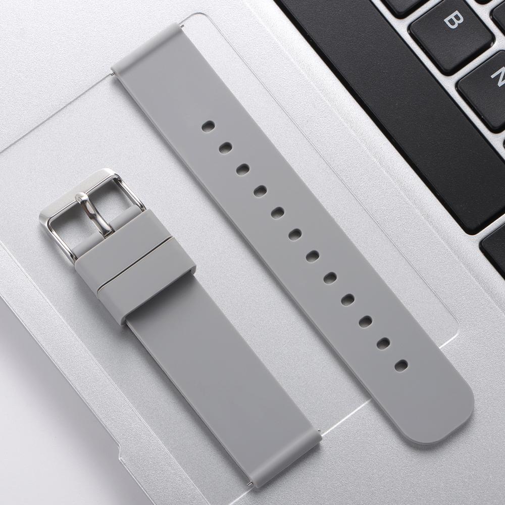 Quick Release Silicone Watch Strap 20mm 22mm Band Soft Waterproof Wristband for Huawei Gt3/GT5 Watchband for Smartwatch Watches