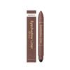 Zephoco 2-in-1 Eyeliner Natürliches Seidiges Augen-Make-up Kontur Linienzeichnung Farbwiedergabe Einfach zu bedienen Augen Schönheit