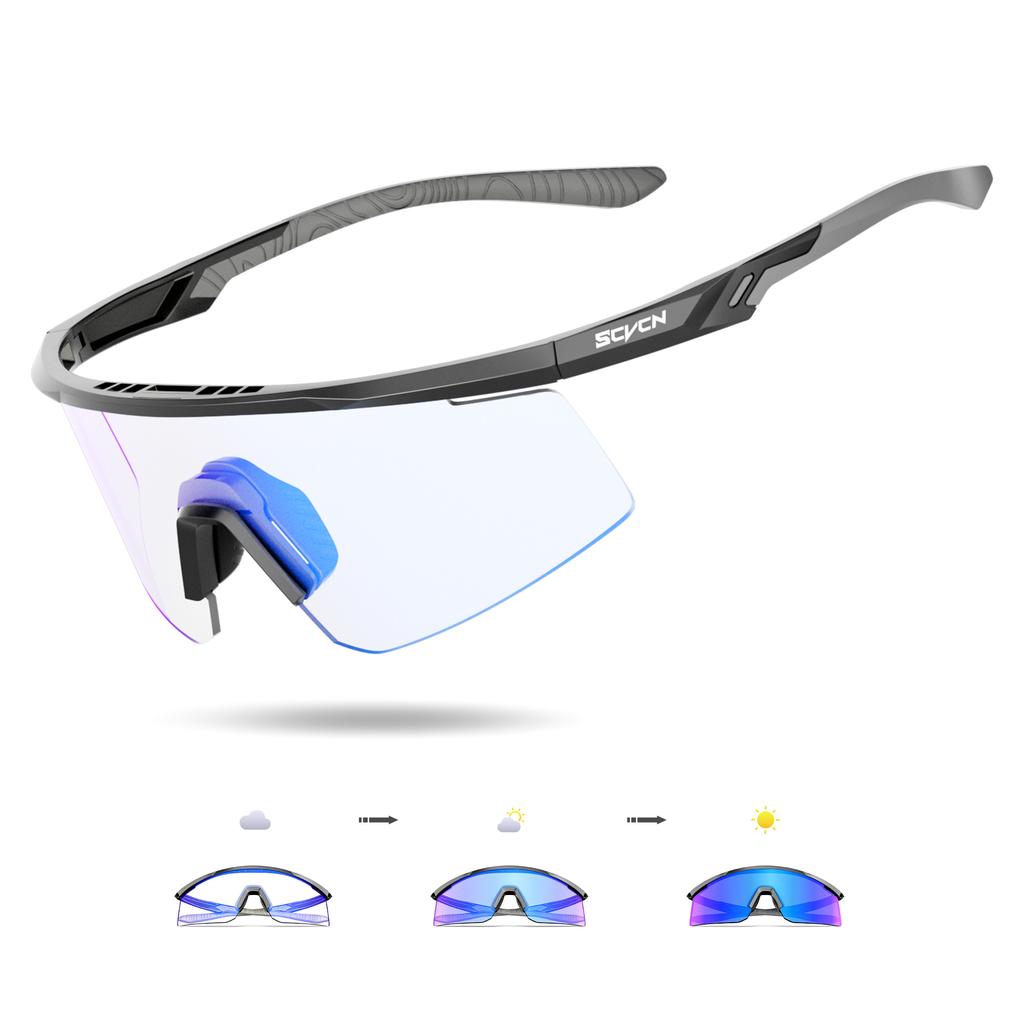 Cycling Glasses Men Outdoor Sports Golf Pochromic Sunglasses UV400 Bike Bicycle MTB Road Racing Motorcycle Equipment