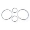 Car interior accessory auto body kits Speed Meter Gauge Cluster Bezel Dashboard dial Dash Ring For BMW E38 E39