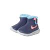 Nike Comfortable Casual Shock Absorbing Durable Warm High-Top Walking Shoes Baby Shoes Blue Pink 922870-400