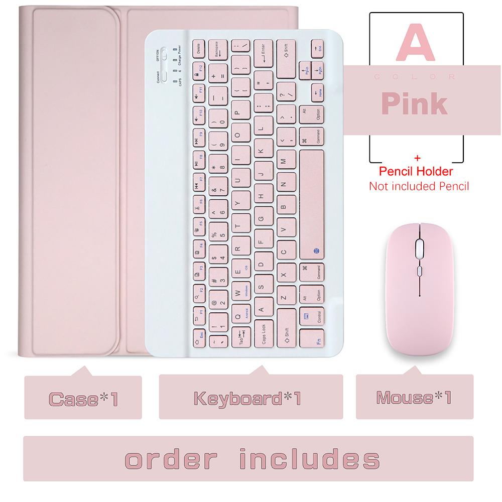 Keyboard Wireless Mouse Magic For iPad Pro 13 11 Case M5 M4 M3 Air 13 11 5 4 10.2 9 8 7 Generation Case Bluetooth Keyboard