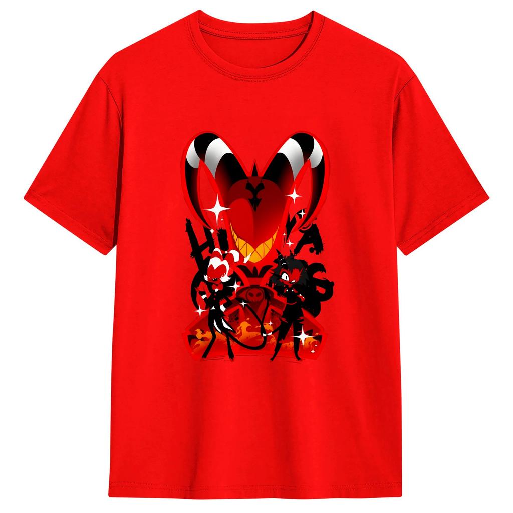 Funny Helluvas Boss Tshirts Unisex Crewneck Pure Cotton T Shirt Short Sleeve Tee Shirt Summer Tops
