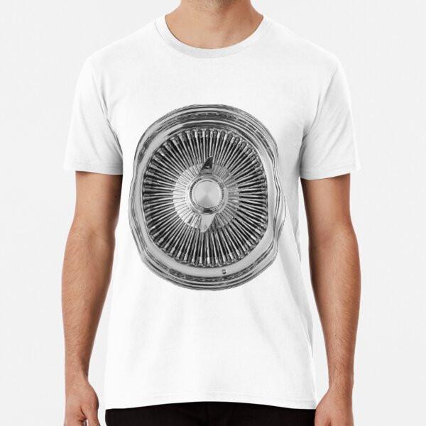 

Lowrider Classic Chrome Wire Wheel S to 5XL Made in the AU/USA T-Shirt M