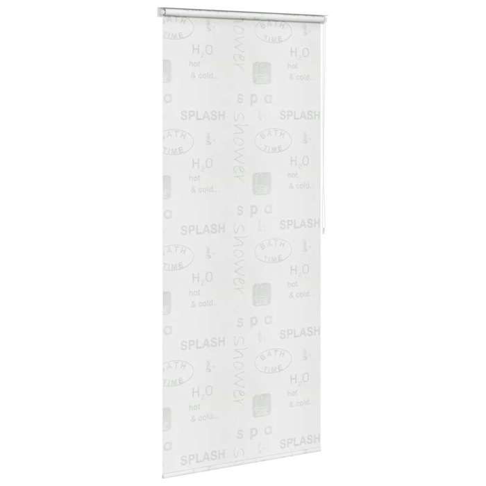 VidaXL Store Roulant de Douche 100x240cm Éclaboussures Rideau de Douche Maison 142872