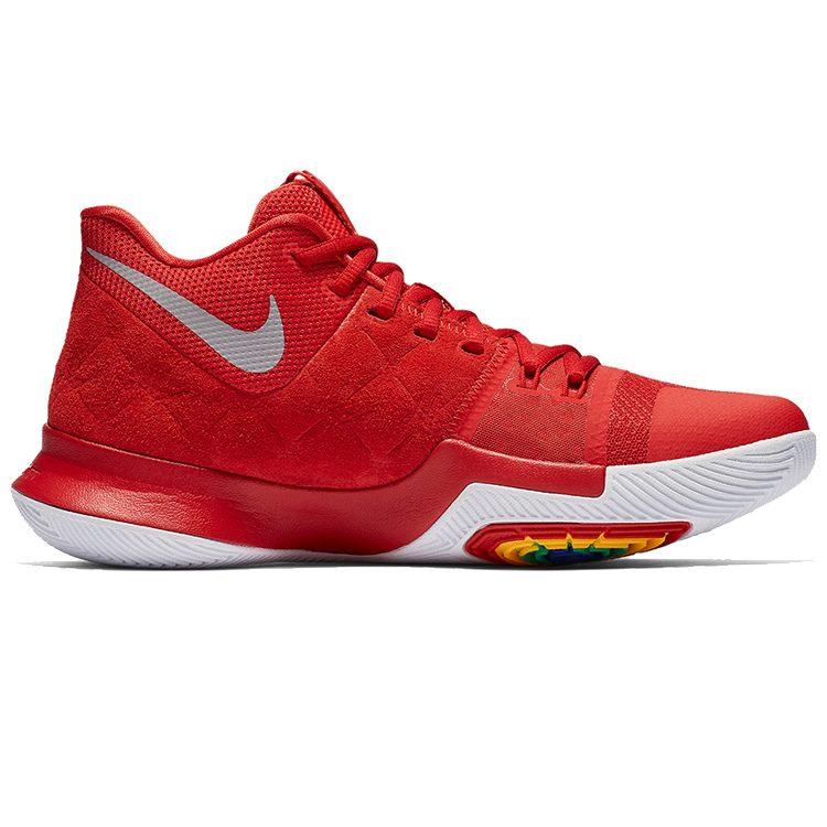 Nike Kyrie 3 Red Suede 852395-601