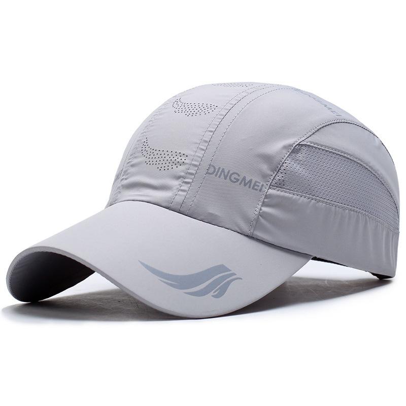 Men's Summer Quick Dry Sun Hat Outdoor Sport Baseball Cap Breathable Sunshade Hat Casual