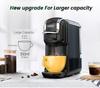 New HiBREW Multiple Capsule Coffee Machine, Hot/Cold Dolce Gusto Milk Nespresso Capsule ESE Pod Ground Coffee Cafeteria 20Bar 5 in 1