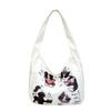 Outing Puppy Shoulder Bag Versatile Large Capacity Canvas Bag 2025 New Student Tote Bag Going Out Women's Bag