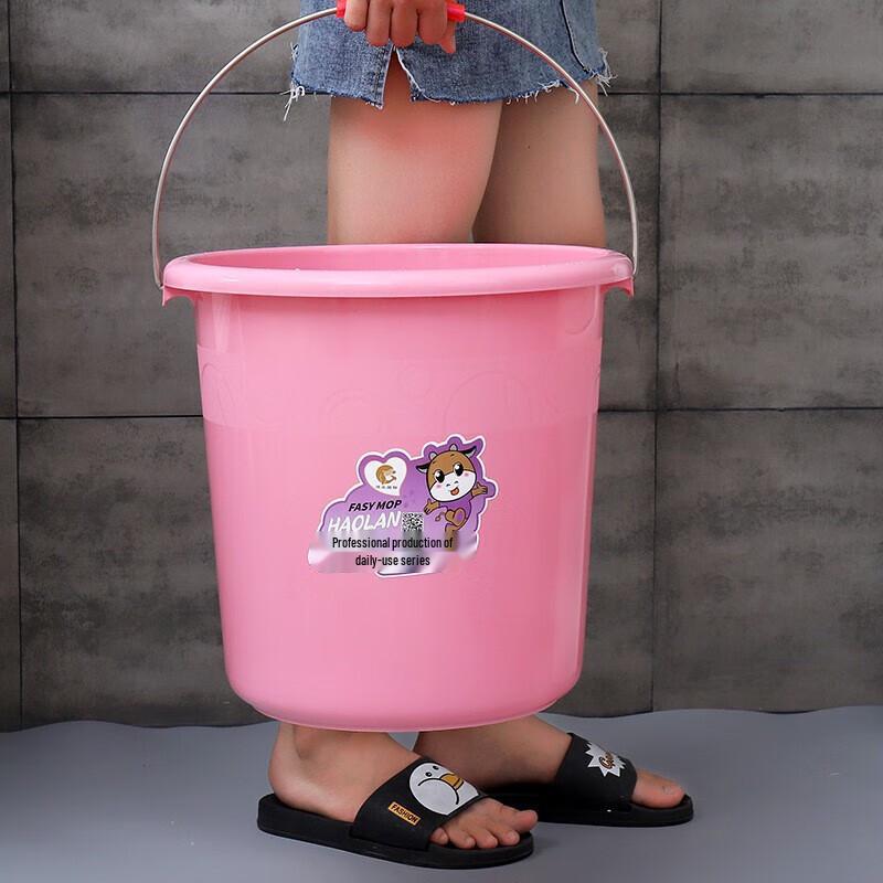 Xinrongda 18L Portable Thickened Red Plastic Bucket