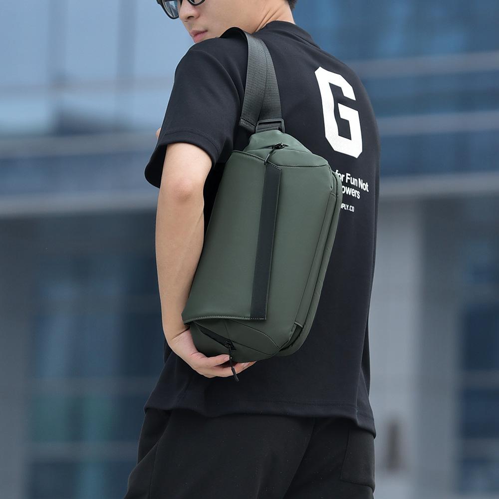 Men's Chest Bag Commuter Travel Short-distance Shoulder Bag Portable Crossbody Bag