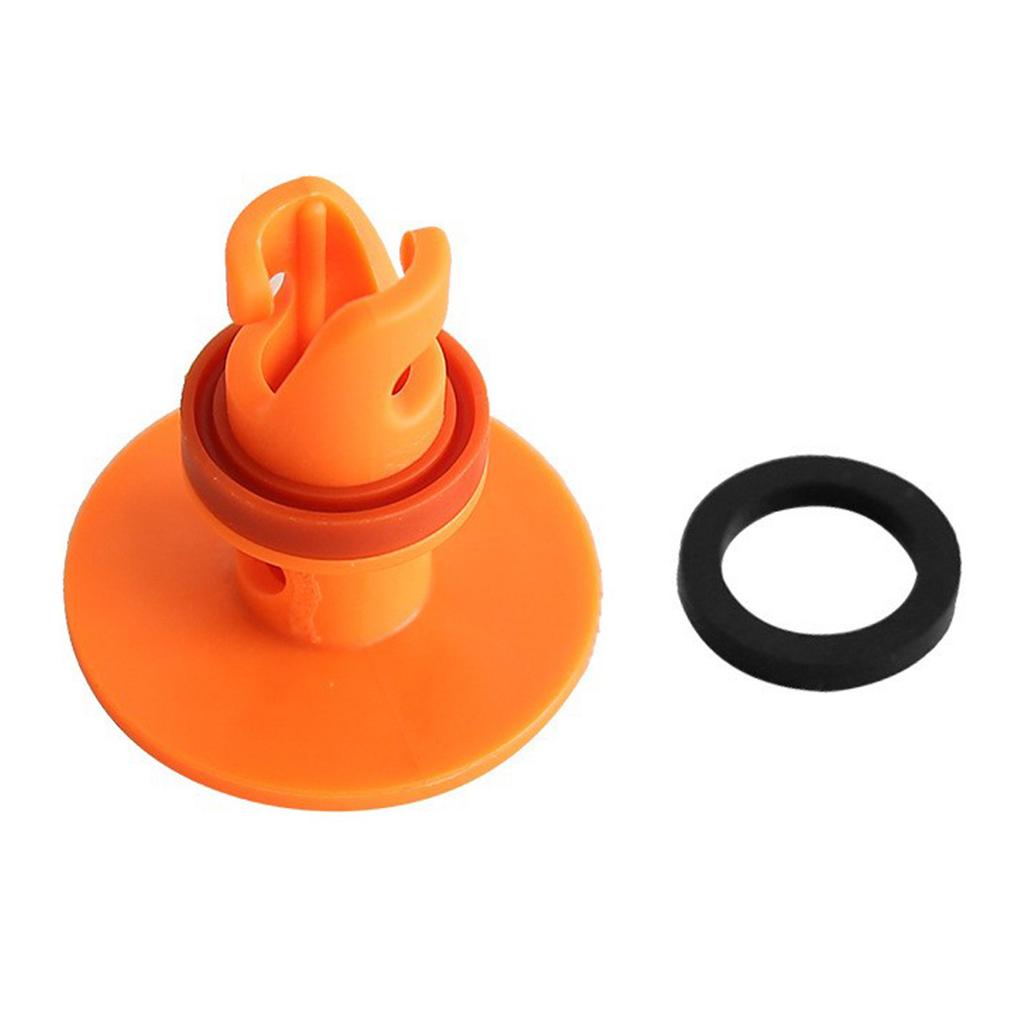 High Durability Ergonomic Orange Deflation Valves for Surfboards Paddle Boards with Strong Seal Easy To Use Lightweight