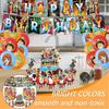 33 Pcs One Piece Birthday Decoration Anime Theme Party Decorations for Teenagers