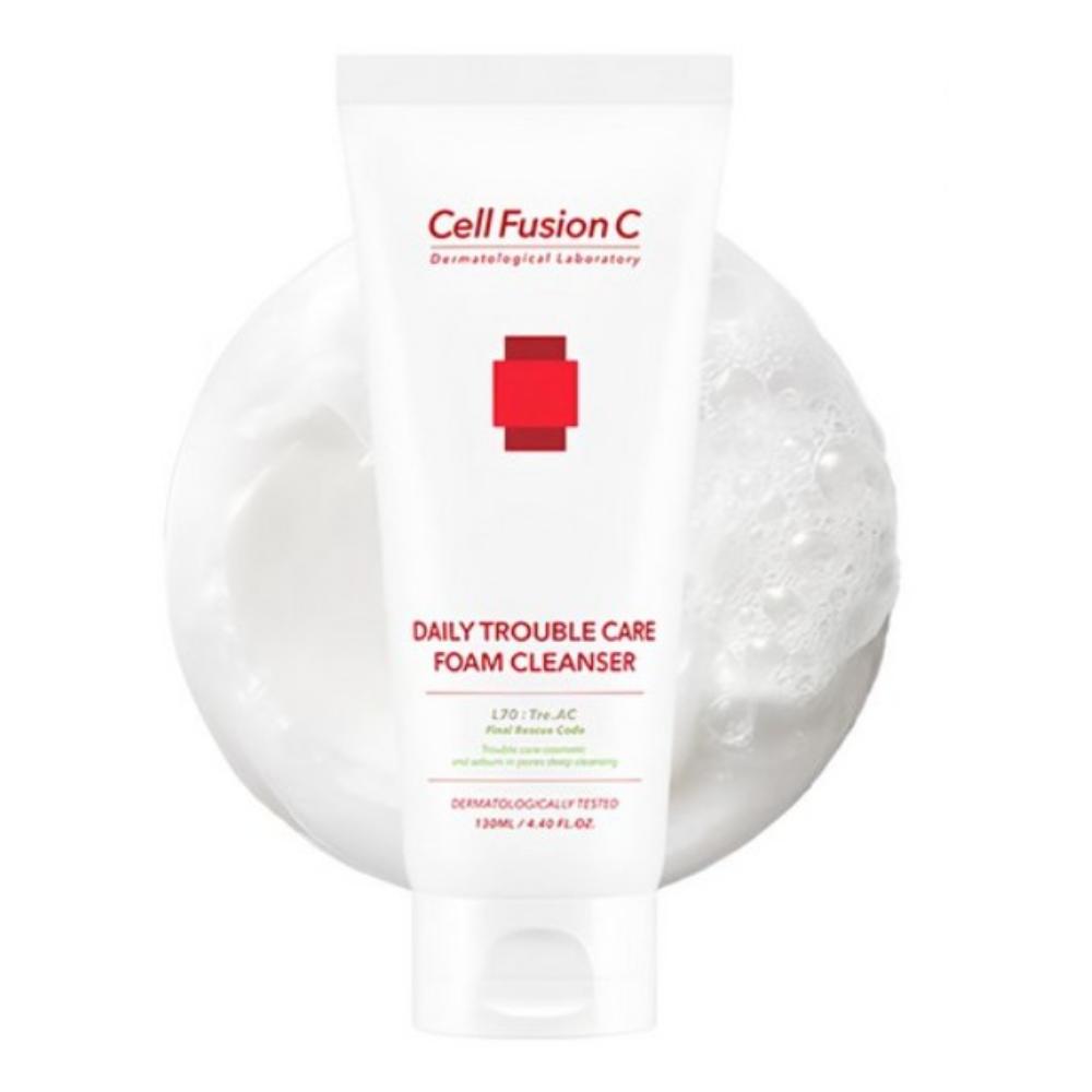 Cellfusion C Triac Daily Trouble Care Foam Cleanser – Acne & Oil Control Facial Cleanser – 130ml
