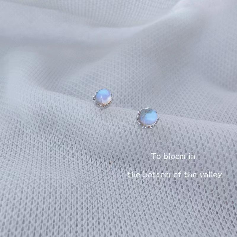 

Серьги-пусеты из стерлингового серебра 925 пробы «Аврора» для женщин – Элегантный холодный стиль, нишевый дизайн, модные аксессуары S925 Silver Needle