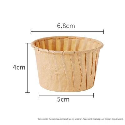 Ölfeste Backförmchen aus Kraftpapier
