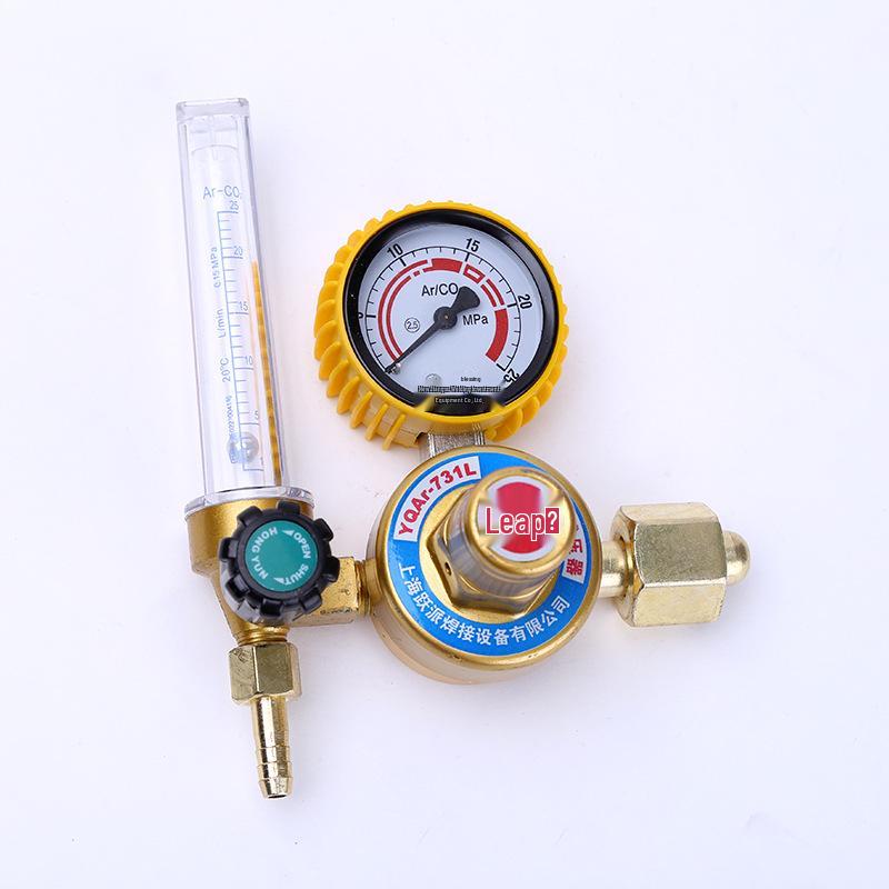 Argon Arc Welding Gas Pressure Regulator with Single Tube Meter