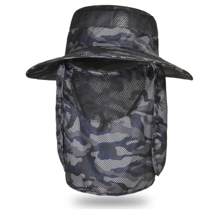 Summer Sun Hats UV Protection Outdoor Activity Hunting Fishing Cap for Men and Women Hiking Camping Visor Bucket Hat Removable Fisherman Hat