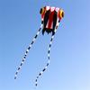 Large Octopus Shape Kite Soft Kite Tear Resistant Kite Outdoor Sports Game Quality Easy To Fly Sea Animal Camping Kites
