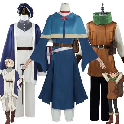 Anime Delicious in Dungeon Cosplay Kostüm Chilchack Farin Marcille Cos Outfits für Männer und Frauen Halloween Karneval Party Kleidung