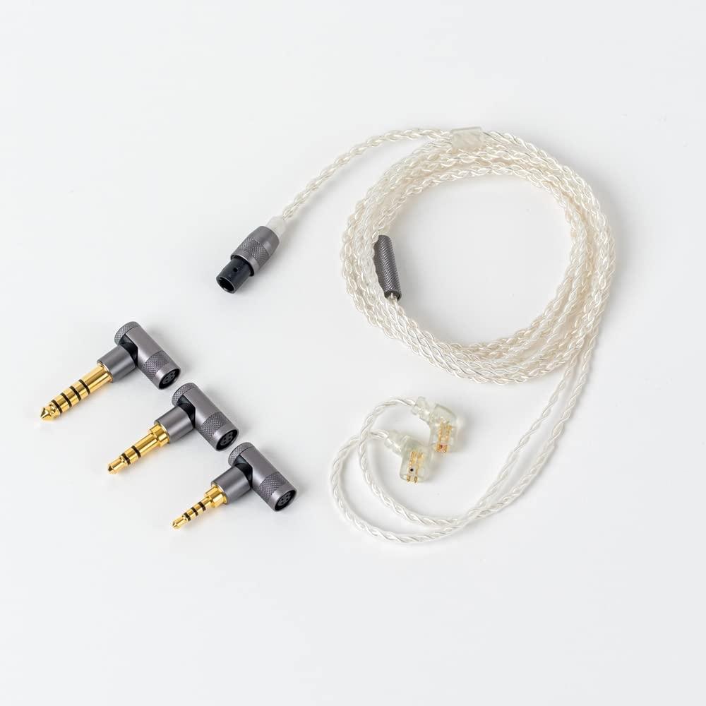 qdc Hybrid Folk-S [Ohrhörer mit 1BA+1 dynamischen+1 planaren Tribrid-Treiber] Hybrid-Serie Folk Art Design Neutraler Klang 3,5 mm2,5 mm4,4 mm umschaltbar 3in1 M