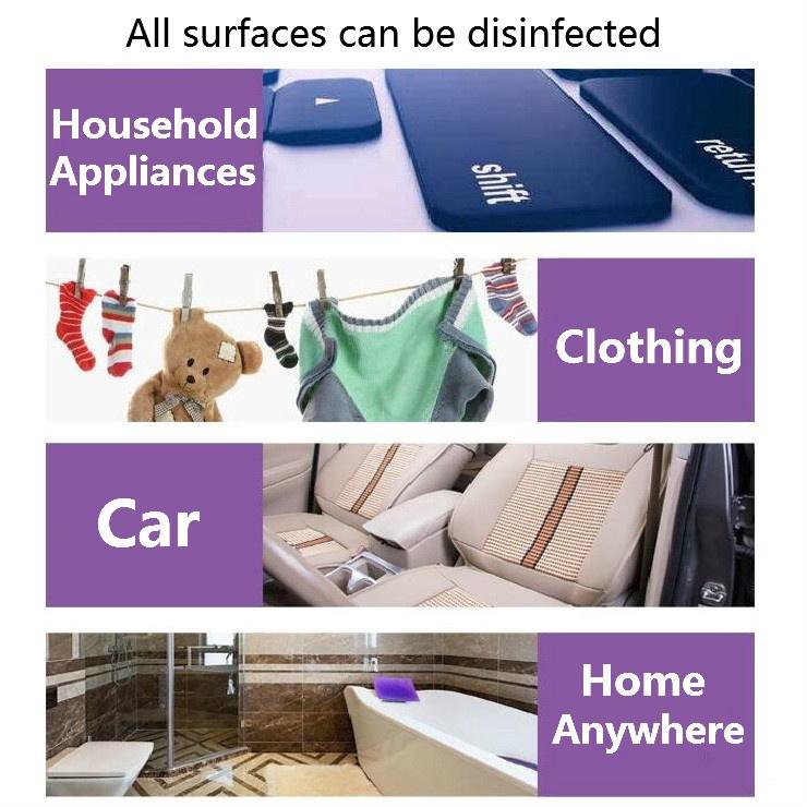 5W Tragbare UV-Bakterienlampe Tierdesinfektion Ozon-Sterilisator Licht Zuhause Milbenabtötung Sterilisation Ultraviolette Röhrenlampe 35 * 178mm