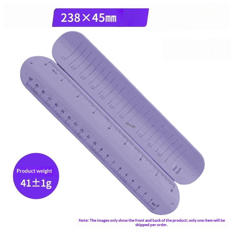 New New 1Pcs Waterproof Erasable With Scale Silicone  Wristband Reusable Writeable To-do List Wrist Strap For Forgetful Elderly