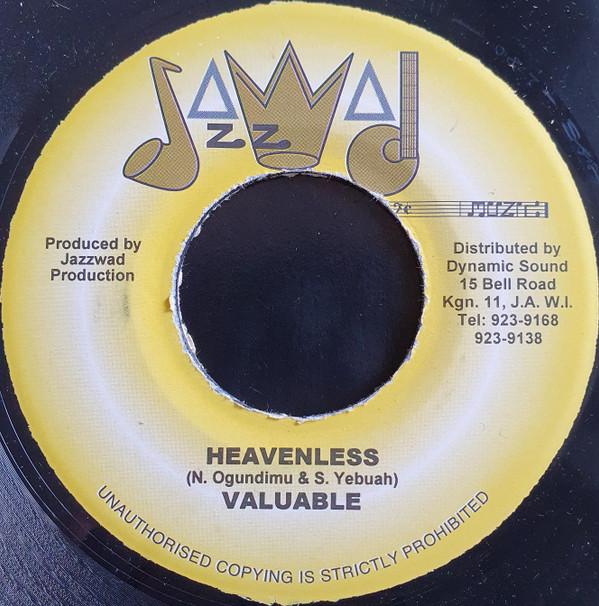 

7inch Record VALUABLE - Heavenless NONE Jazzwad Jamaica Reggae, Ska & Dub Used