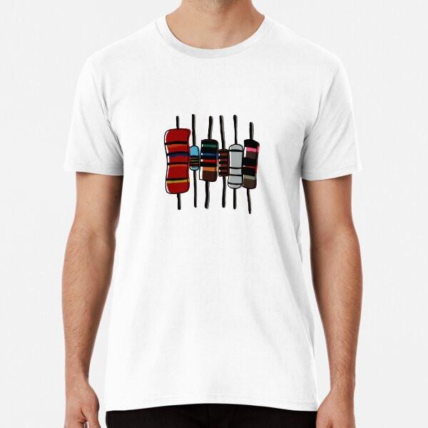 

Resistors - Color S to 5XL Made in the AU/USA T-Shirt XL