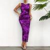 Foreign trade women's clothing Temu independent station Shein spring and summer temperament wind sleeveless jumpsuit hip wrap