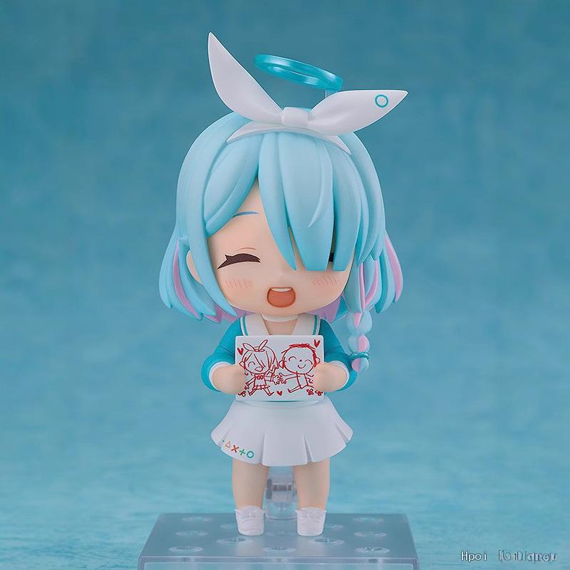 In Stock 10Cm Blue Archive Game Character Peripherals Arona Nendoroid 2245 Anime Action Figure Collectible Model Doll Toys Gifts
