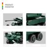 381PCS Modern Military Model Construction Toys Rocket Launcher Armored Vehicle Army EBRC Jaguar Building Blocks For Kids