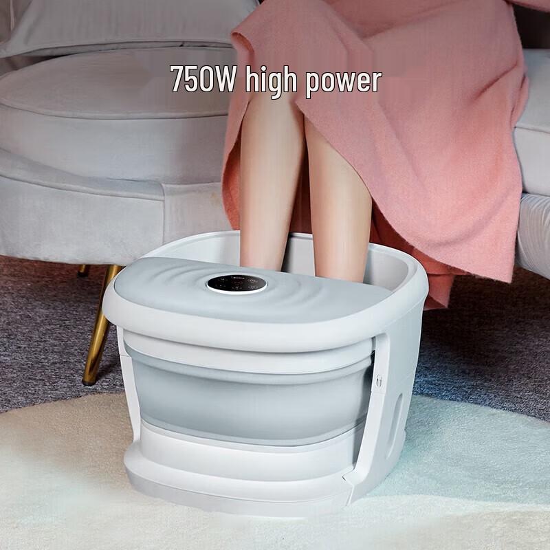 Midea Foldable Heated Foot Spa Massager with Remote