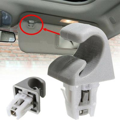 Car Sun Visor Clip Hook Holder Bracket Plastic Fit For Toyota Corolla Prius RAV4