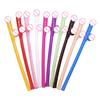 Fun Plastic Straws for Parties Reusable Naughty Drinking Straws Humorous Colorful Straw Creative Bachelorette Birthday Wedding Decorations