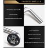 304 Stainless Steel Fire Door Fire Door Lock With Key Three-lever Handle Lock Replacement Ball Lock Bathroom Keyless Door Lock