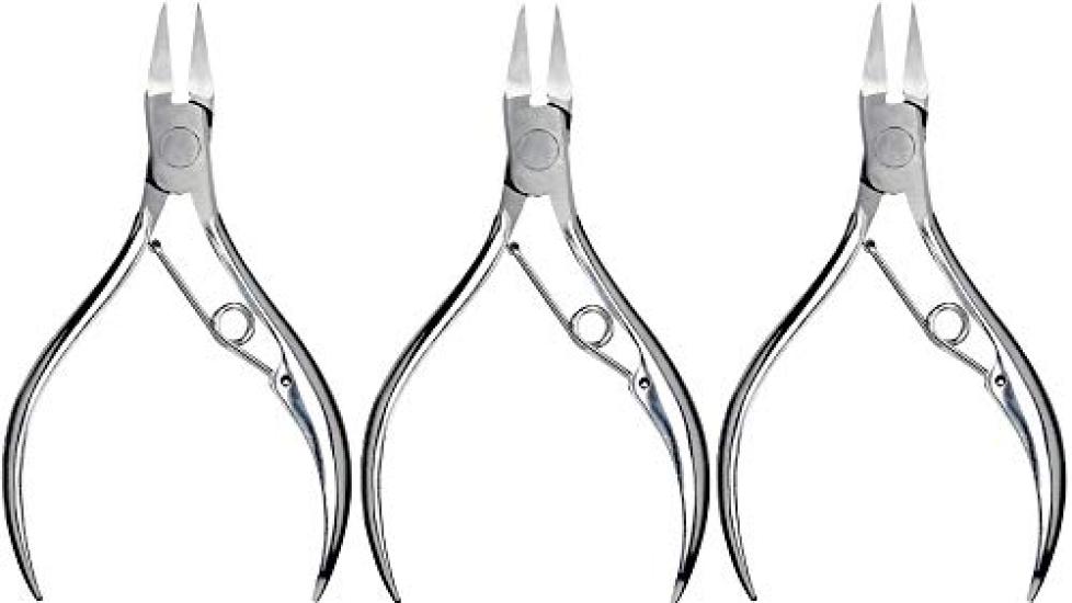 

Green Bell Craftsmanship Stainless Steel Nipper Nail Clippers x 3 pieces [Bulk Purchase] G-1025