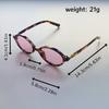 1 Pair of Women's Retro Casual Glasses Suitable for Daily Home Use Leisure Pography  Decorative Ordinary Glasses