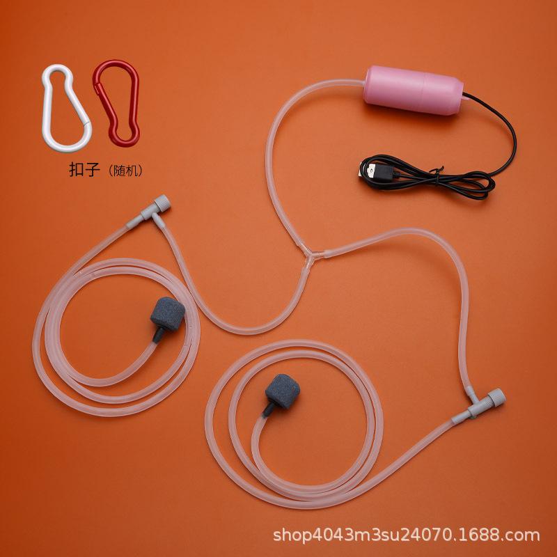 Haushalt Stille Sauerstoffpumpe Belüfter Kleine Tragbare Für Aquarium Fischzucht Aquarium