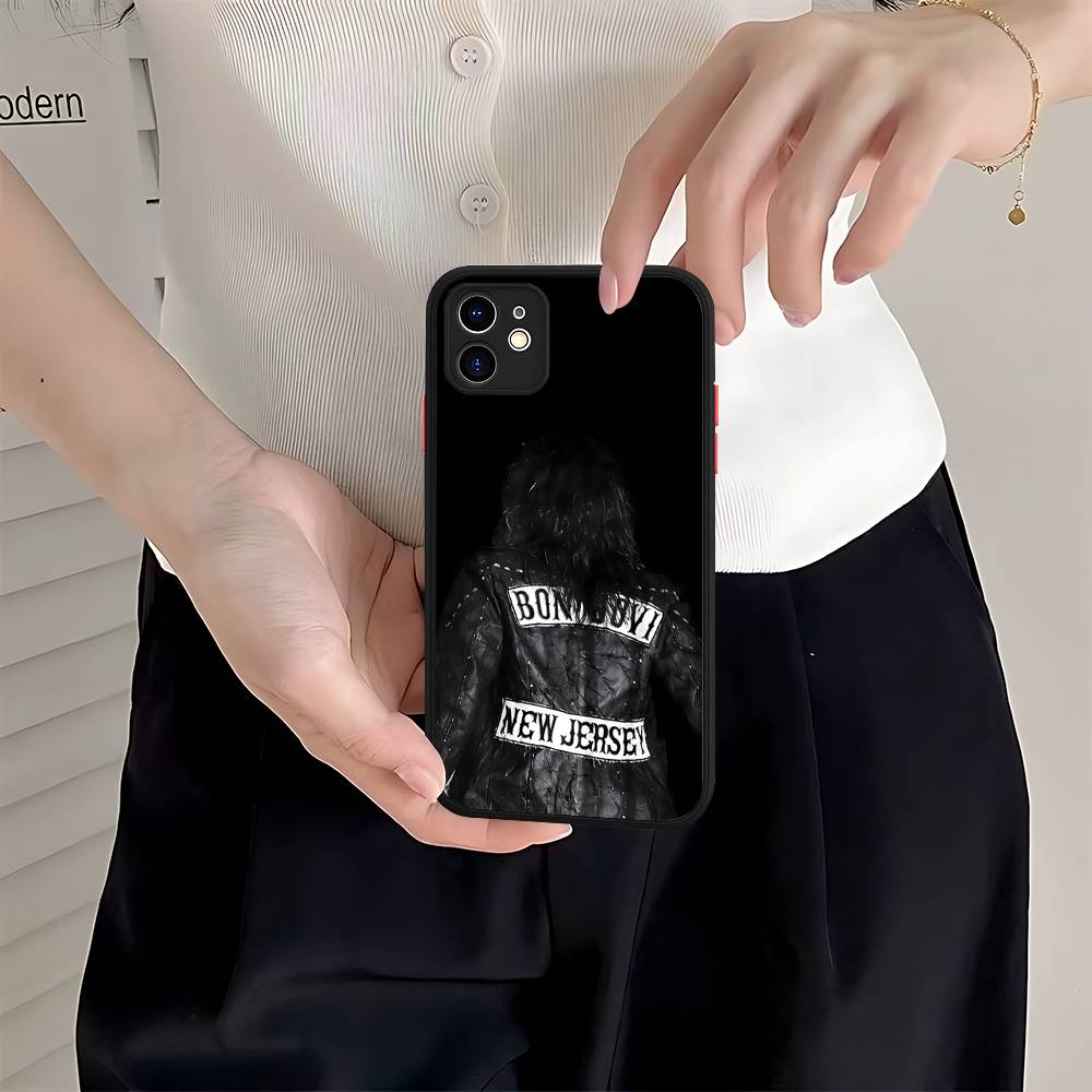 B-BonS J-Jovi Phone Case For IPhone 16e 16 15 14 13 12 11 Pro Max X XS Max Plus Matte Clear