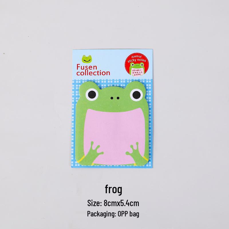Korean Animal-Shaped Sticky Notes: Cute & Creative Memo Pads for Students