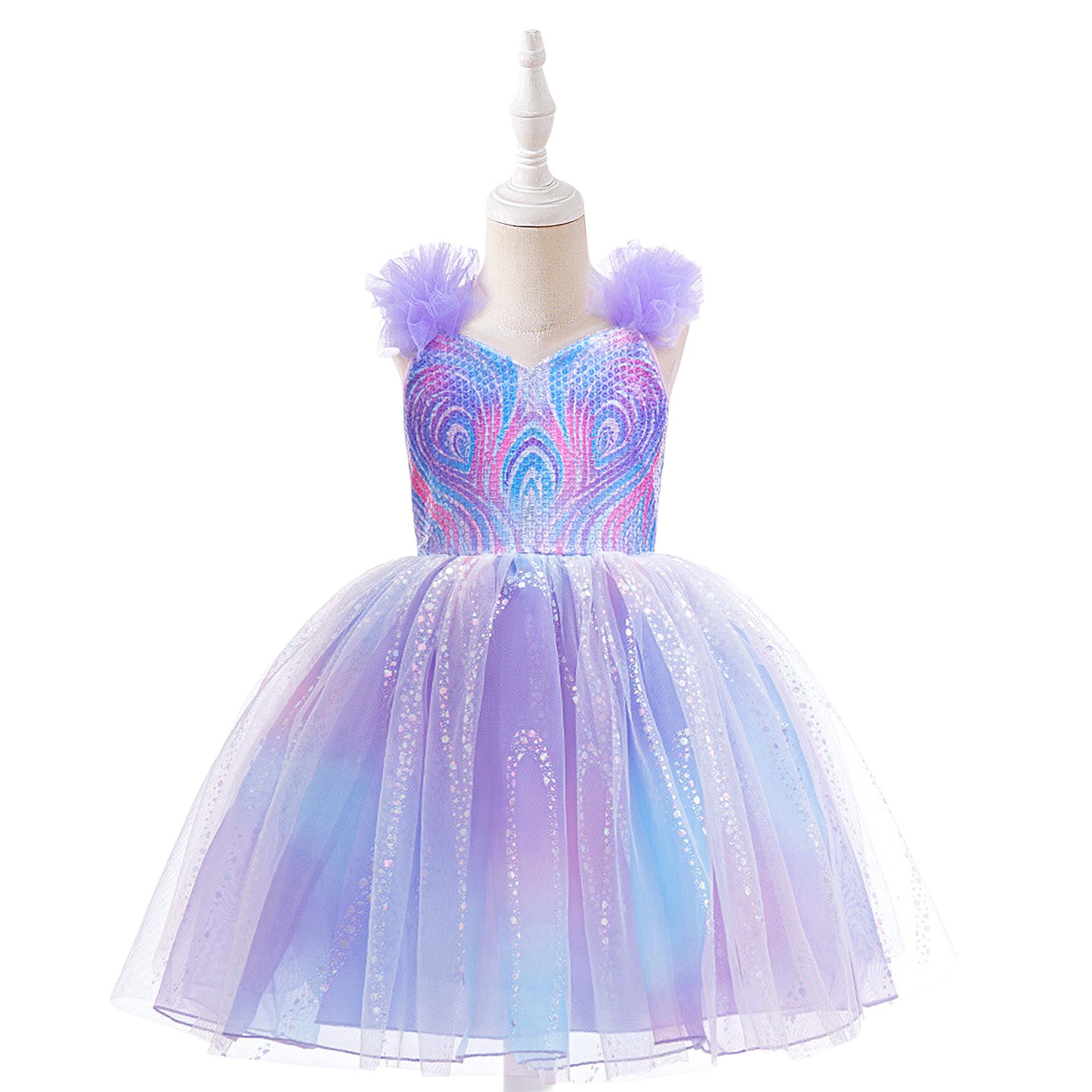 Glinda Wicked Witch 2 Girls Cosplay Princess Formal Dress 2026 110cm/4Y