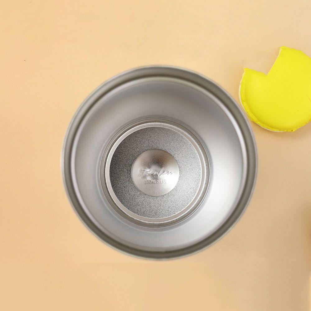 2 Layer 2 in1 Cooling Storage Glass 650ML Vacuum Mug Portable Straw Cup  Drinkware