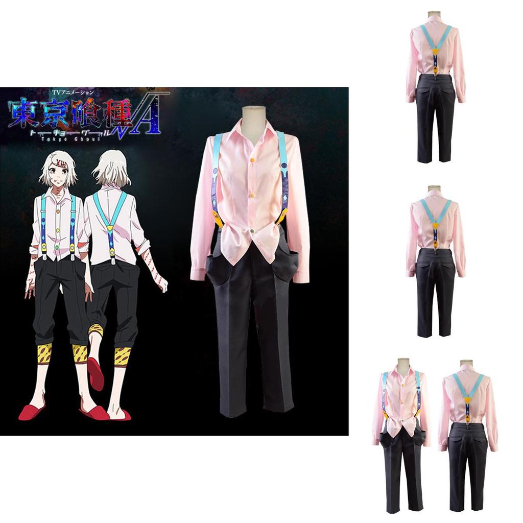 Tokyo Ghoul Juzo Suzuyacosplay Costume For Men Women With Polyester Fabric For Halloween Role Play