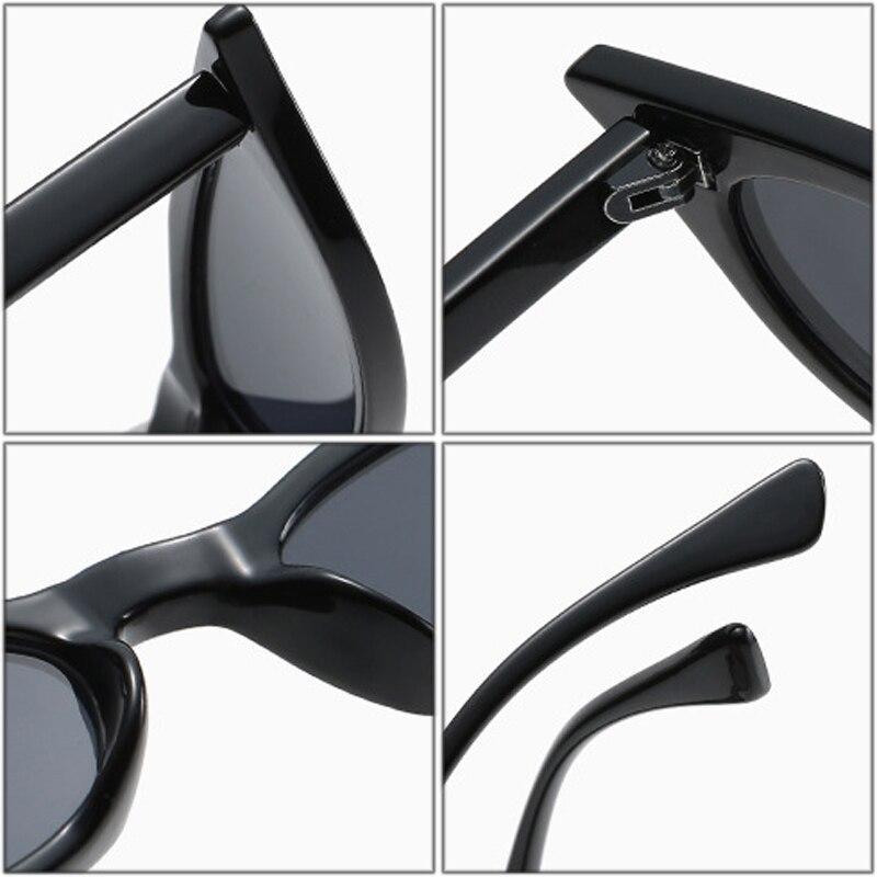 Buy SO&EI Fashion Small Cat Eye Sunglasses Women Vintage Jelly Green