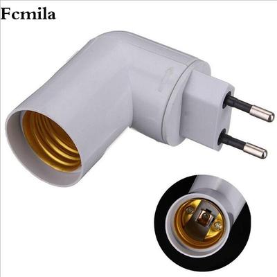 European/US Standard E27/E26 Night Light Lamp Holder with Switch